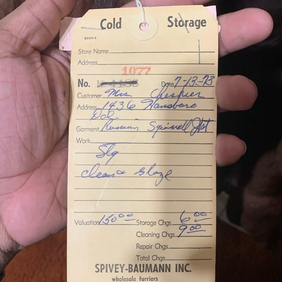 Vintage Mink Coat Made by frost bros - Picture 4 of 4